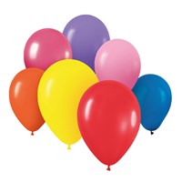 Balão Liso Sortido nº6.5 - C/ 8 UN