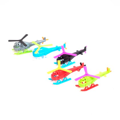 Mini Brinquedo Helicóptero c/ 3 un.